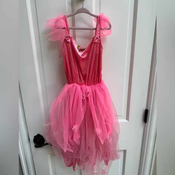 4T Girls Pink Fairy Princess Costume Dance Recital Outfit - Picture 1 of 6